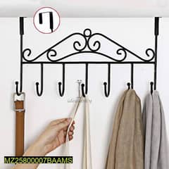 over door metal hanger stands with 7 hooks