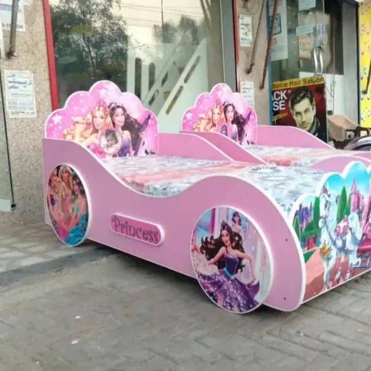 Kids bed | baby Car Bed | kids wooden bed | bunk bed | 03234921584 9