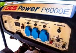 Generator 7.5 KVA OES Power P6000E Ignition Start for Home and Office