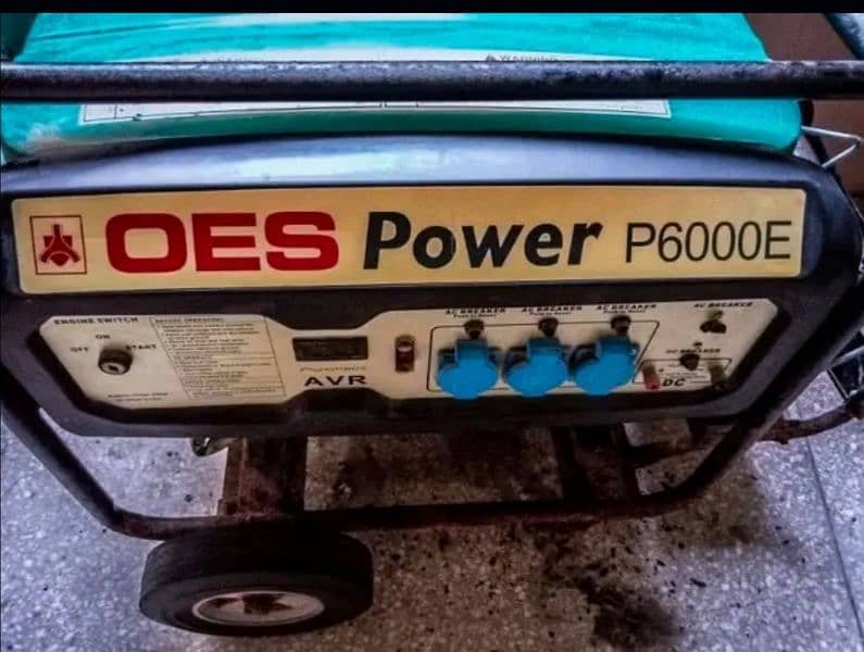 Generator 7.5 KVA OES Power P6000E Ignition Start for Home and Office 1