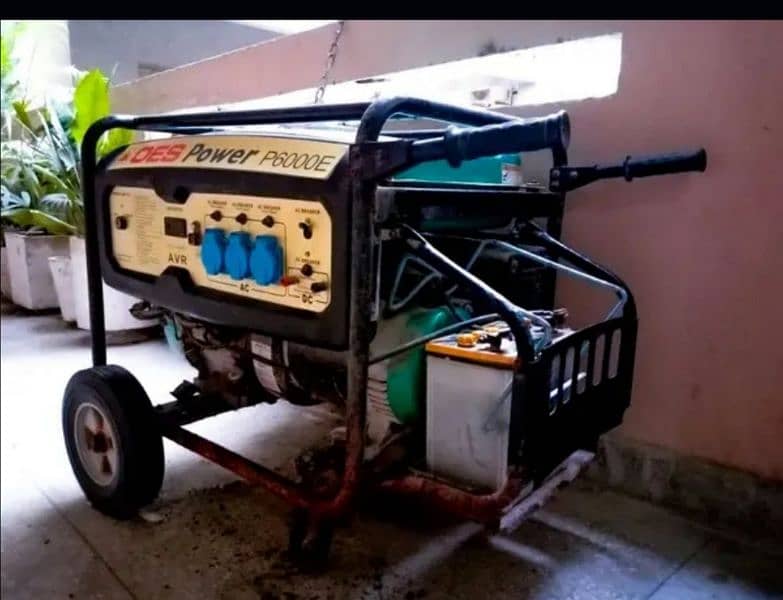 Generator 7.5 KVA OES Power P6000E Ignition Start for Home and Office 2