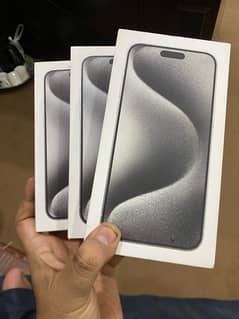 IPHONE 15 PRO MAX JV 256 GB NATURAL TITANIUM BOX PACK NON ACTIVE