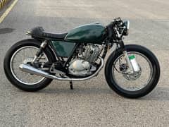 Suzuki gs150 cafe racer modified