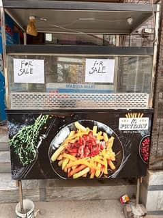 Shawarma & fries Counter for sale