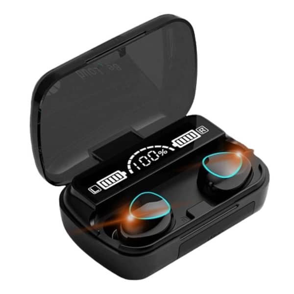 M10 earbuds waterproof . display power bank 6