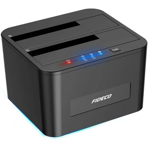 FIDECO DUAL DOCK USB3.0 - Docking Station 0