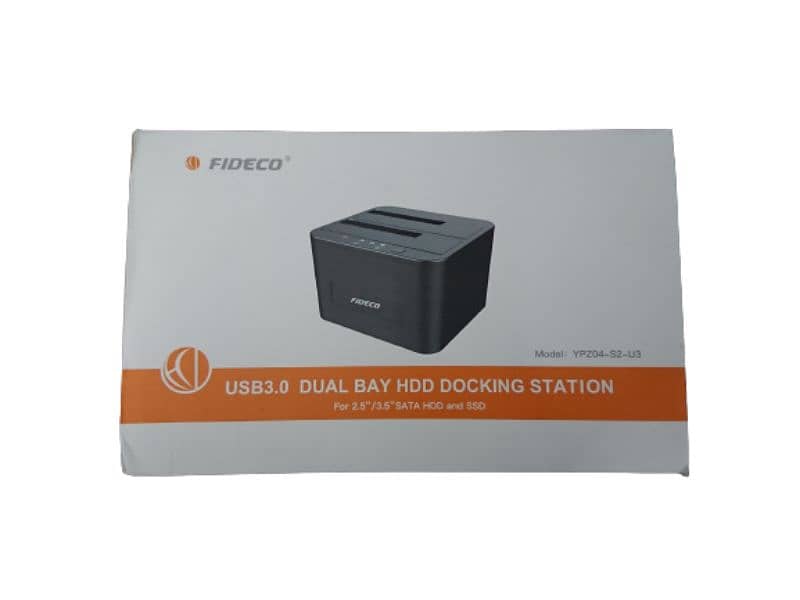 FIDECO DUAL DOCK USB3.0 - Docking Station 2