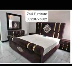 Bed set / king size bed / double bed / bed /poshish bed / brass bed