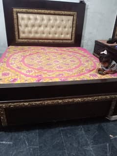 wooden furniture/double bed set/dressing table/sofa set/furniture