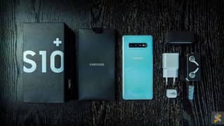 galaxy s10 plus 10/10 full box officially approved