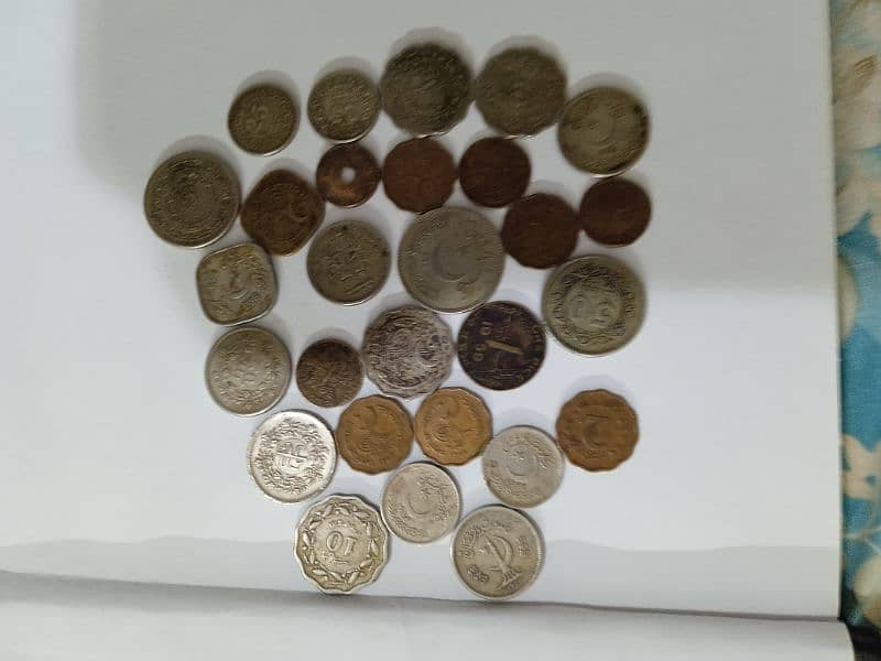 Pakistani old 28 coins for sale 3