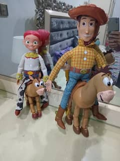 Talking woody and jessie from toy story