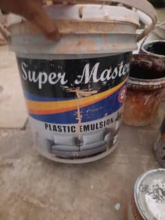 Emulsion paint distemper