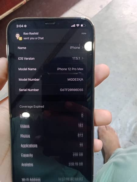 iPhone 12 Pro Max 256gb 8