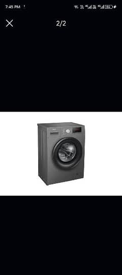 Hisense 8+Kg Front Loading Washing Machine