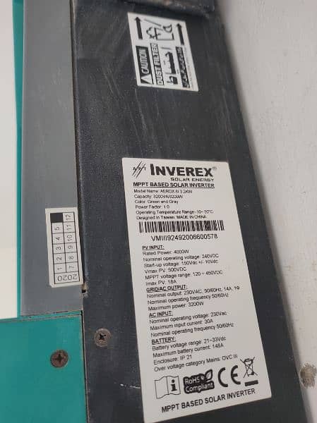 Solar inverter - Inverex Aerox III 3.2 1