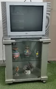 Imported Lg Tv With The Trolley