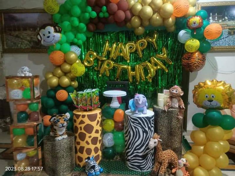 Birthday party / aqeeqa event decoration 6