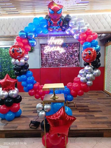 Birthday party / aqeeqa event decoration 7