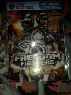 freedom fighters 1 and 2 parts 1 dvd for pc