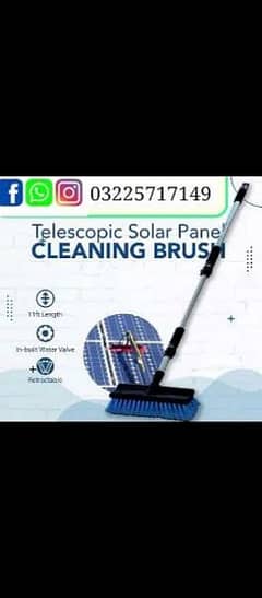 Telescopic Solar Panels Cleaning Brush Solar Panels Washing Brush