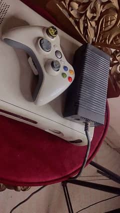 Xbox 360: great condition, 1 controller, 50+ games, and power supply.