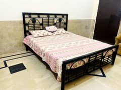 Iron double bed