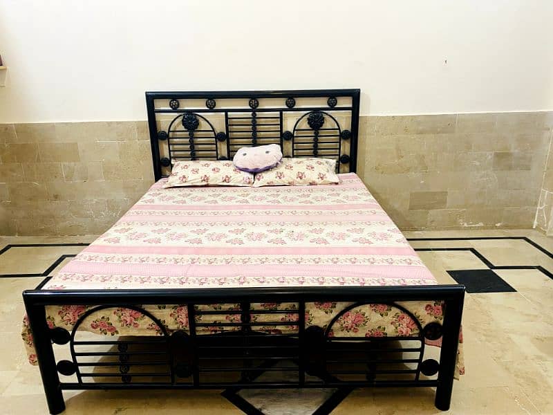 Iron double bed 3