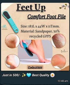 comfortable foot care filer