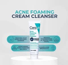 Acne foaming cream cleanser 100ml