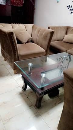 5 seater sofa set with center table