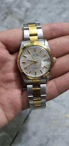 Rolex oysterdate precision watch for men,s