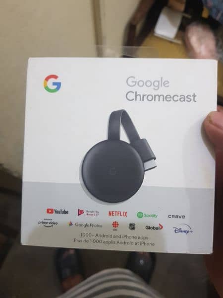 Google chrome Cast 3