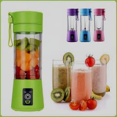 Portable USB Rechargeable Mini Blender 380ml Smoothies, Juices, Ice