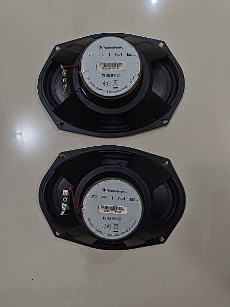 Rockford Fosgate 6x9" 65Watt RMS Car Speakers For Sale 6