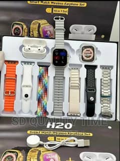 7 Straps Smart Watches With ear buds    Heavy Discount