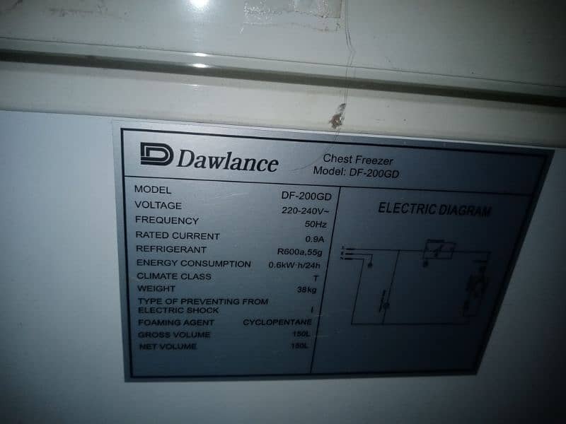 Dawlance Deep Freezer 1