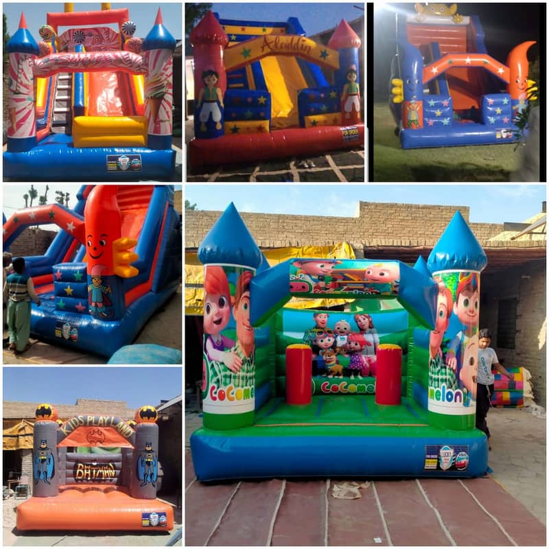 jumping castle| || token rides || Games PlayHouse || kiddi  / jhuly / 1