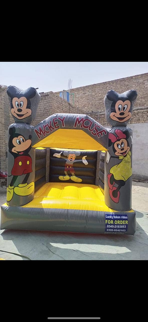 jumping castle| || token rides || Games PlayHouse || kiddi  / jhuly / 8