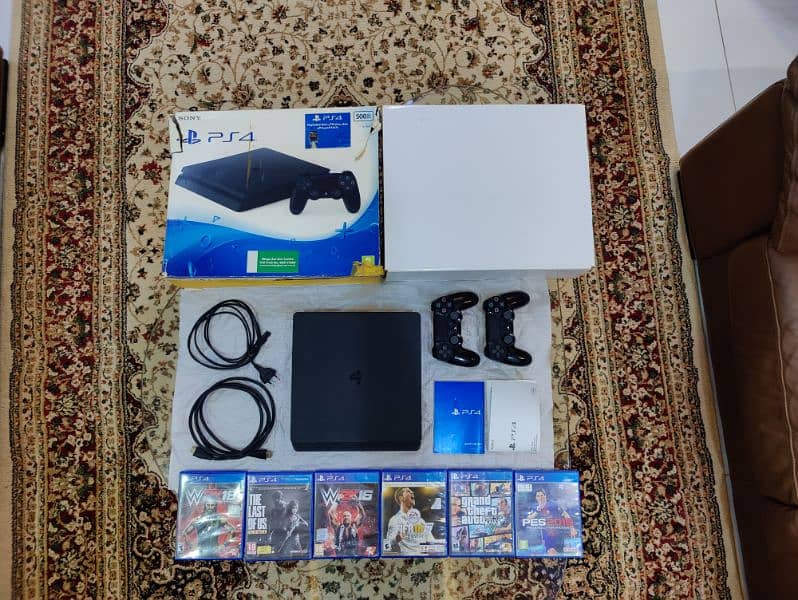 PS4 Slim 500GB 0