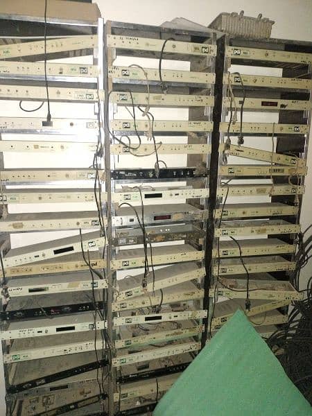 cable system complete with decoders 0