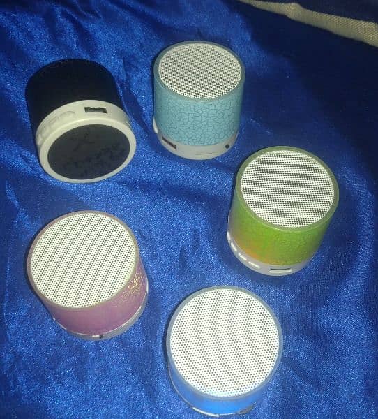 Mini Bluetooth Speaker LED Light 1