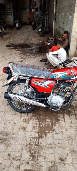 Honda CG 125 karachi no model 23 4