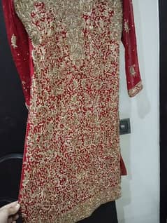 heavy fancy suit in mehroon red color 0