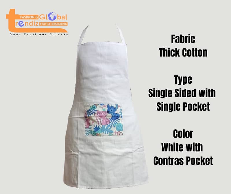 Apron Outer 100% cotton and Liner 5