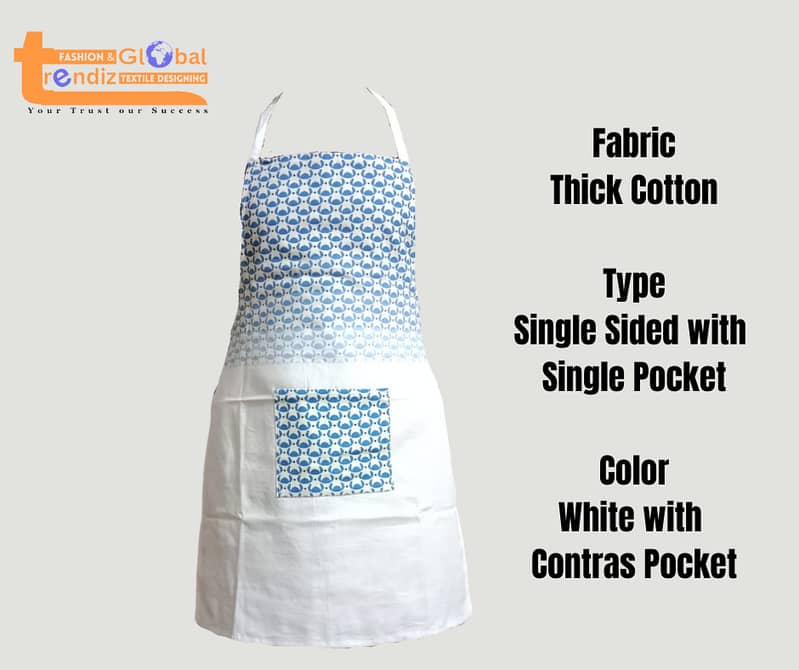 Apron Outer 100% cotton and Liner 6