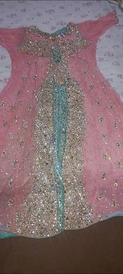 full stone work Open goun maxi 4 pies Dress 0