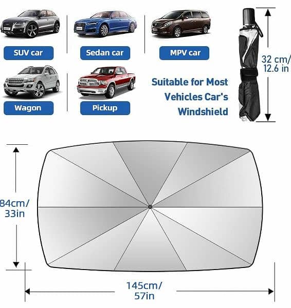 Car Sun Shade Umbrella 1