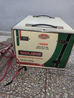 Automatic Voltage Stabilizer Heavy Duty 15000 watts 0