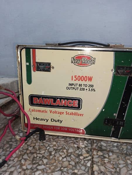 Automatic Voltage Stabilizer Heavy Duty 15000 watts 1